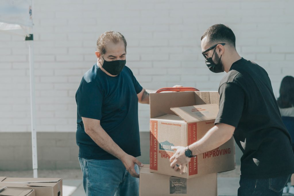 Ready Movers packing boxes and moving supplies