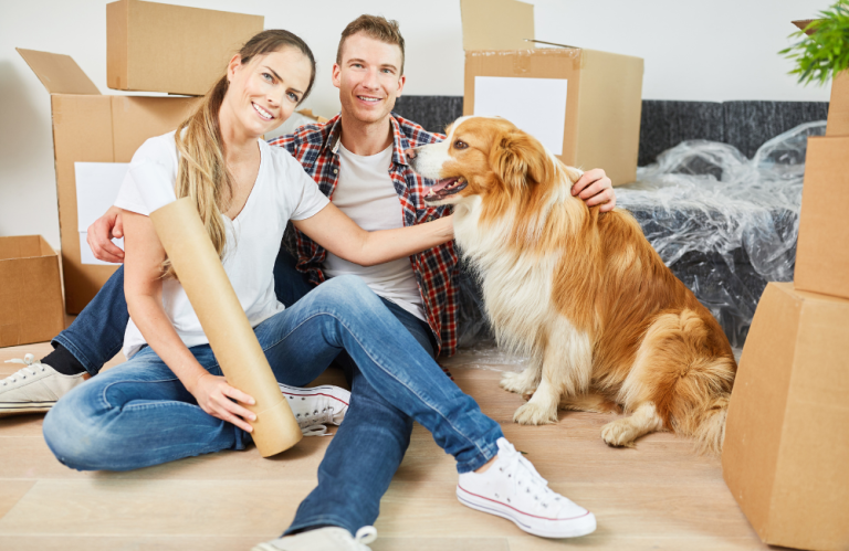 Moving house with pets
