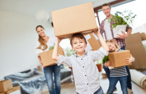 Moving house with kids