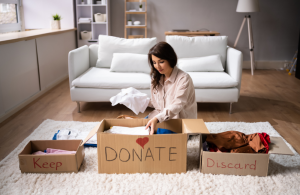 Downsizing and decluttering